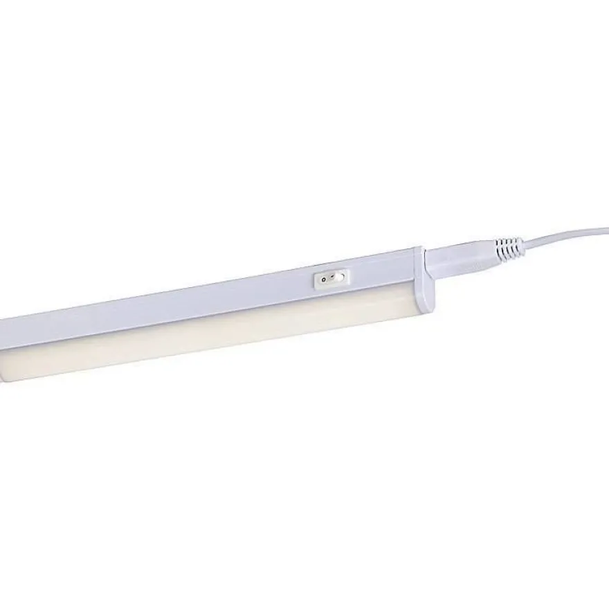 Työpistevalaisin Lucide Kinnled, 4W, 230V, 4000K, 1050lm, IP20, valkoinen