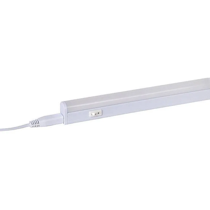 Työpistevalaisin Lucide Kinnled, 4W, 230V, 4000K, 1050lm, IP20, valkoinen