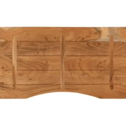 Työpöydän pöytälevy 100x50x2,5 cm suorakaide täysi akasiapuu (70164)