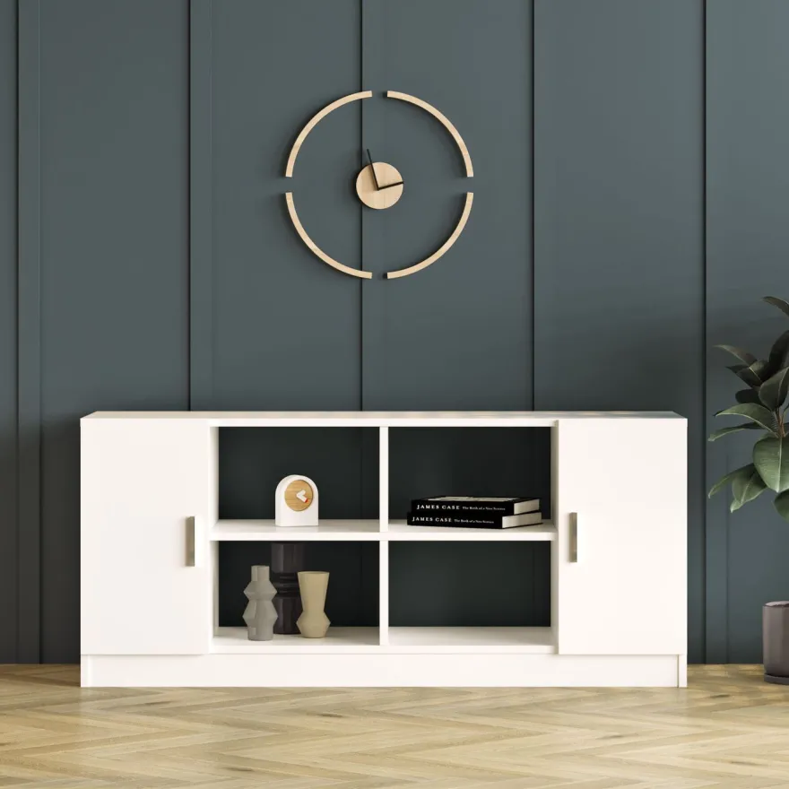 Työpöytäkokonaisuus Linento Furniture VO16, valkoinen