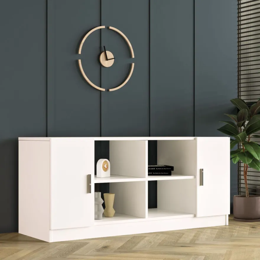 Työpöytäkokonaisuus Linento Furniture VO10, valkoinen