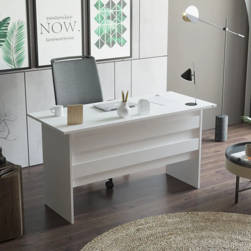 Työpöytäkokonaisuus Linento Furniture VO10, valkoinen