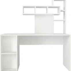 Työpöytä Linento Furniture Coral, valkoinen