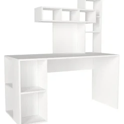 Työpöytä Linento Furniture Coral, valkoinen