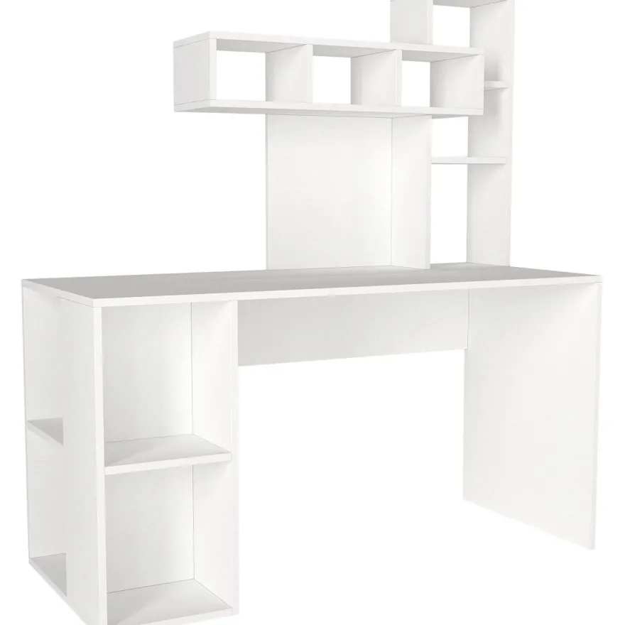 Työpöytä Linento Furniture Coral, valkoinen