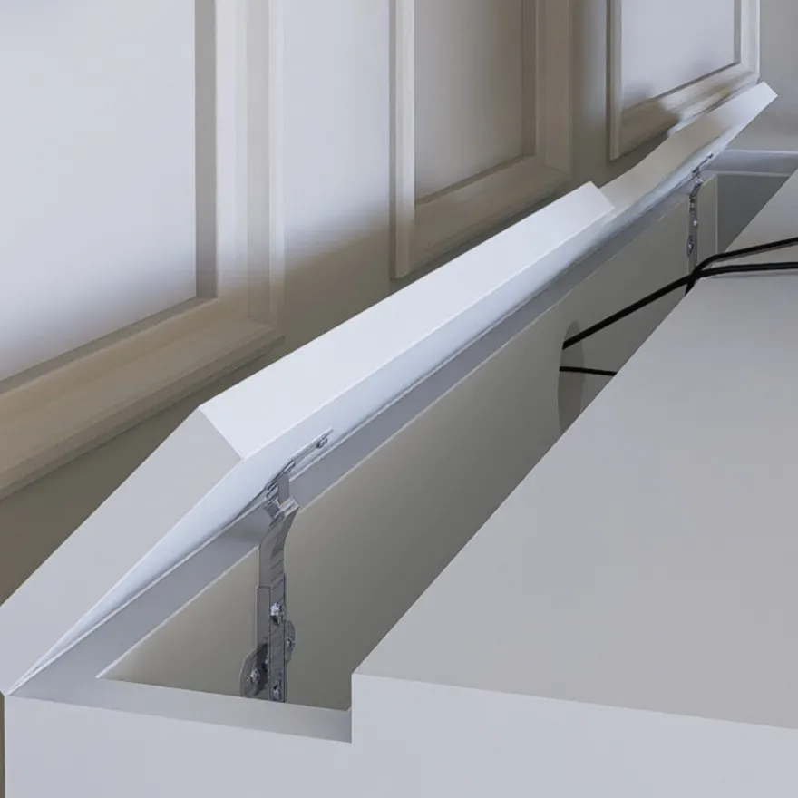 Työpöytä Linento Furniture Duru, valkoinen