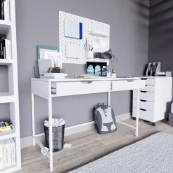 Työpöytä Linento Furniture Duru, valkoinen