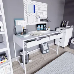 Työpöytä Linento Furniture Duru, valkoinen