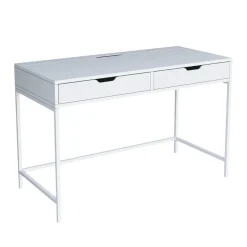 Työpöytä Linento Furniture Duru, valkoinen