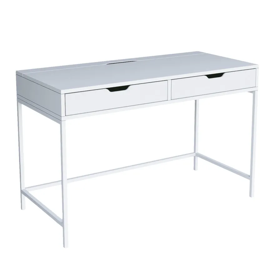 Työpöytä Linento Furniture Duru, valkoinen