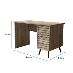 Työpöytä Linento Furniture FRN-7010, pähkinäpuu