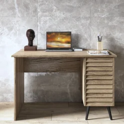 Työpöytä Linento Furniture FRN-7010, pähkinäpuu