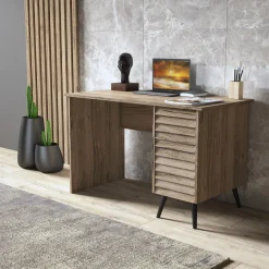 Työpöytä Linento Furniture FRN-7010, pähkinäpuu