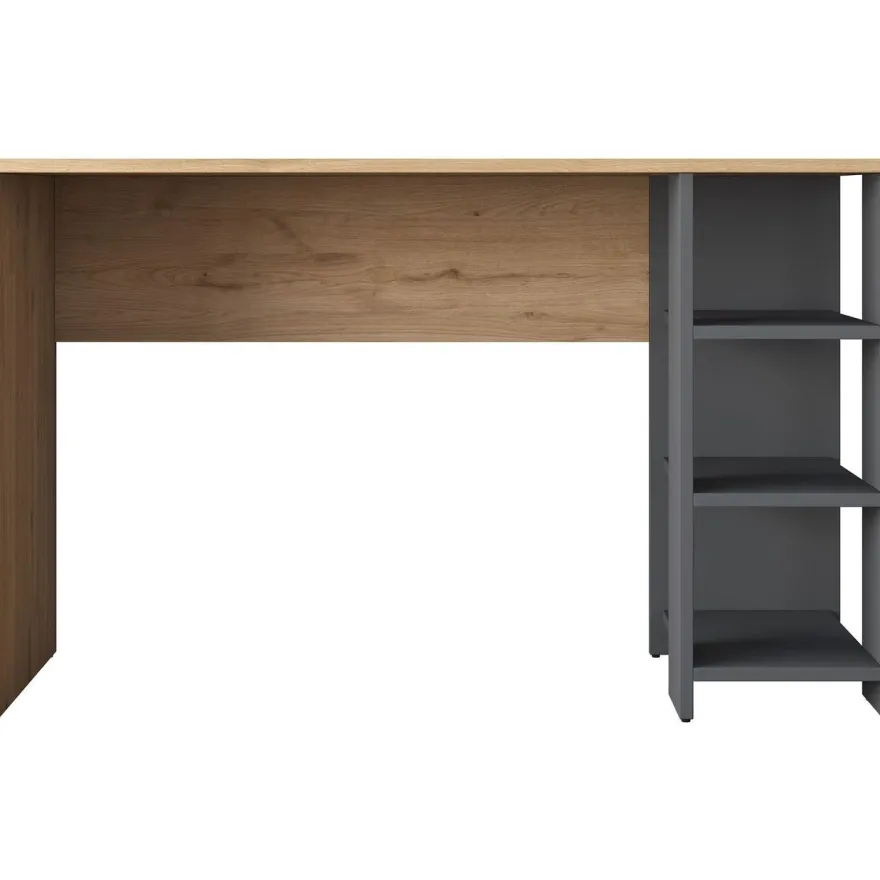 Työpöytä Linento Furniture HA108-2585, 120x45cm, ruskea