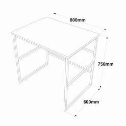 Työpöytä Linento Furniture VG19, ruskea