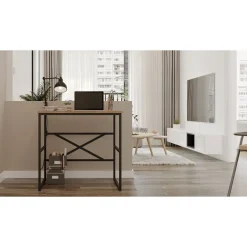 Työpöytä Linento Furniture VG19, ruskea