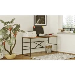 Työpöytä Linento Furniture VG27, ruskea
