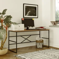 Työpöytä Linento Furniture VG27, ruskea