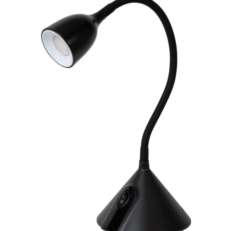 Työpöytävalaisin Lucide Milo 16/50cm, 1x3.2W/3000K, musta
