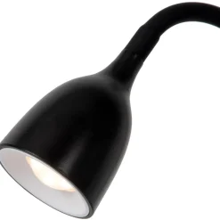 Työpöytävalaisin Lucide Milo 16/50cm, 1x3.2W/3000K, musta