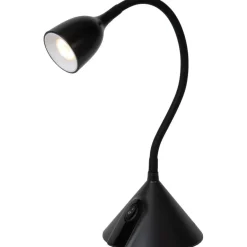 Työpöytävalaisin Lucide Milo 16/50cm, 1x3.2W/3000K, musta