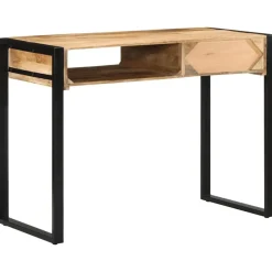 Työpöytä 100x50x75 cm Massiivipuuta mango (15931)