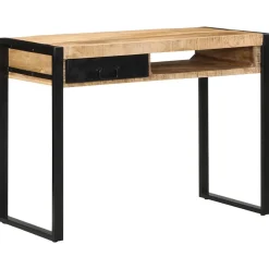 Työpöytä 100x50x75 cm Massiivipuuta mango (15931)