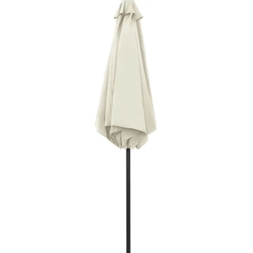 Ulkoaurinkovarjo led-valot alumiinitanko 270 cm