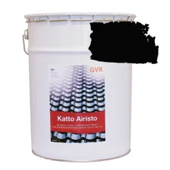 Ulkokattomaali GVK Katto Airisto, 18L, musta