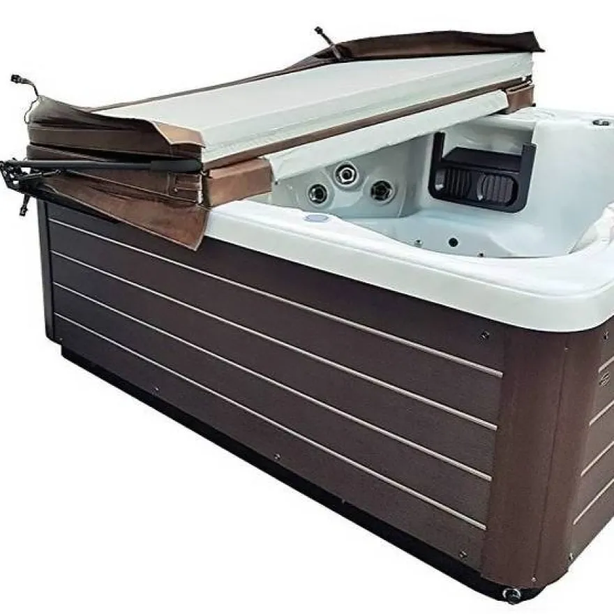 Ulkoporealtaan kansimekanismi Cover Lift 3 aluminium, kaasuavustettu runkomalli