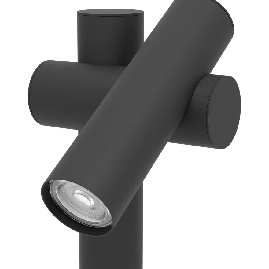 Ulkopylväsvalaisin Eglo LED Fossignano musta