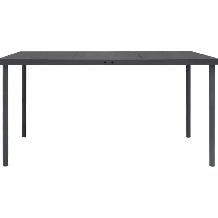 Ulkoruokailuryhmä 150cm, teräs, eri pakkauskokoja