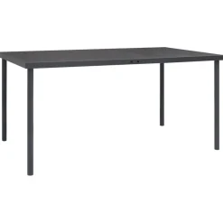 Ulkoruokailuryhmä 150cm, teräs, eri pakkauskokoja