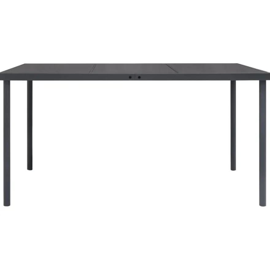 Ulkoruokailuryhmä 150cm, teräs, eri pakkauskokoja