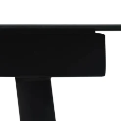 Ulkoruokailuryhmä, PVC-rottinki, musta, eri kokonaisuuksia