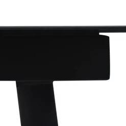 Ulkoruokailuryhmä, PVC-rottinki, musta, eri kokonaisuuksia