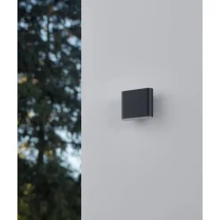 Ulkoseinävalaisin Eglo Grutti LED CCT antrasiitti eri kokoja