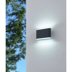 Ulkoseinävalaisin Eglo Grutti LED CCT antrasiitti eri kokoja