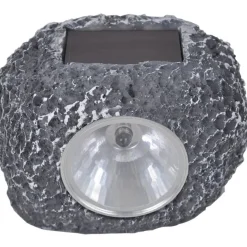 Ulkotilan aurinkoenergia led spottivalo kiven muotoinen 12kpl