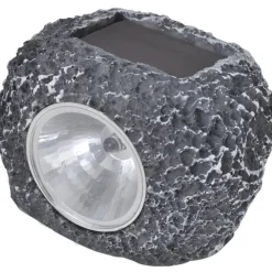 Ulkotilan aurinkoenergia led spottivalo kiven muotoinen 12kpl