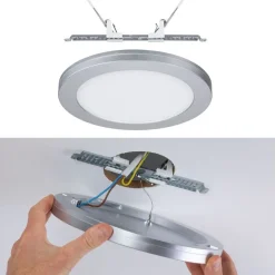 Upotettava LED-paneeli Paulmann 2in1 Cover-it, Ø22.5cm, 16.5W, 4000K, eri värejä