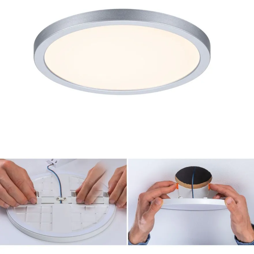 Upotettava LED-paneeli Paulmann VariFit Areo, IP44, Ø17.5cm, 13W, eri vaihtoehtoja