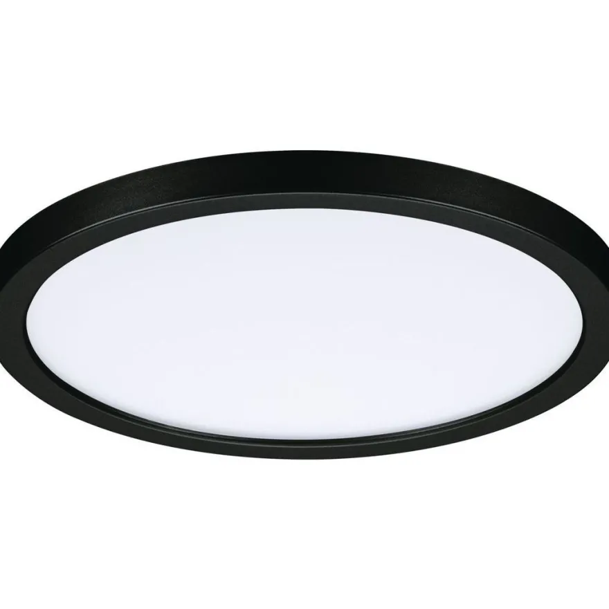 Upotettava LED-paneeli Paulmann VariFit Areo, IP44, Ø175mm, 13W, 4000K, musta