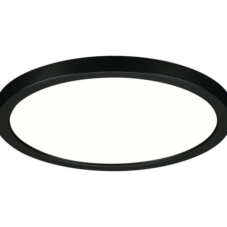 Upotettava LED-paneeli Paulmann VariFit Areo, IP44, Ø175mm, 13W, 4000K, musta