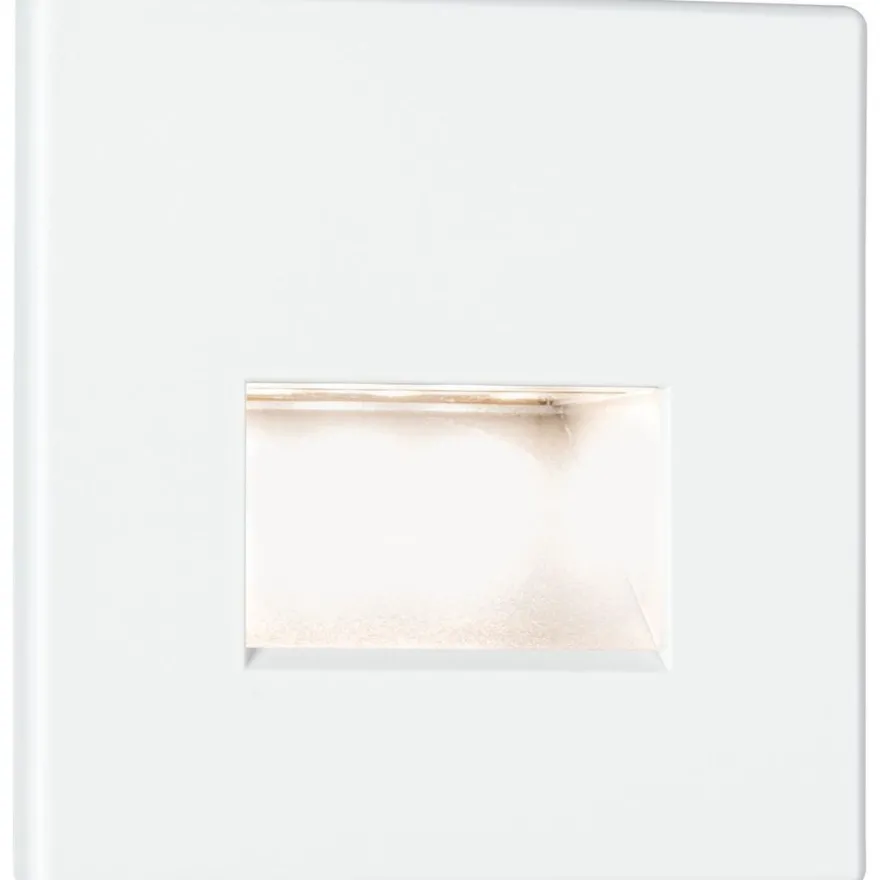 Upotettava LED-seinävalaisin Paulmann Edge Quadro, 80x80mm, 1.2W, 50lm, 2700K, eri värejä