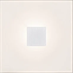 Upotettava LED-seinävalaisin Paulmann LumiTiles, IP44, 10x10cm, 2700K, himmennettävä, valkoinen