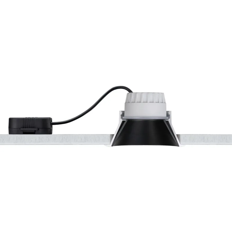 Upotettava LED-valaisin Paulmann Cole Coin, IP44, Ø88mm, 6W, 470lm, 2700K, himmennettävä, eri värejä