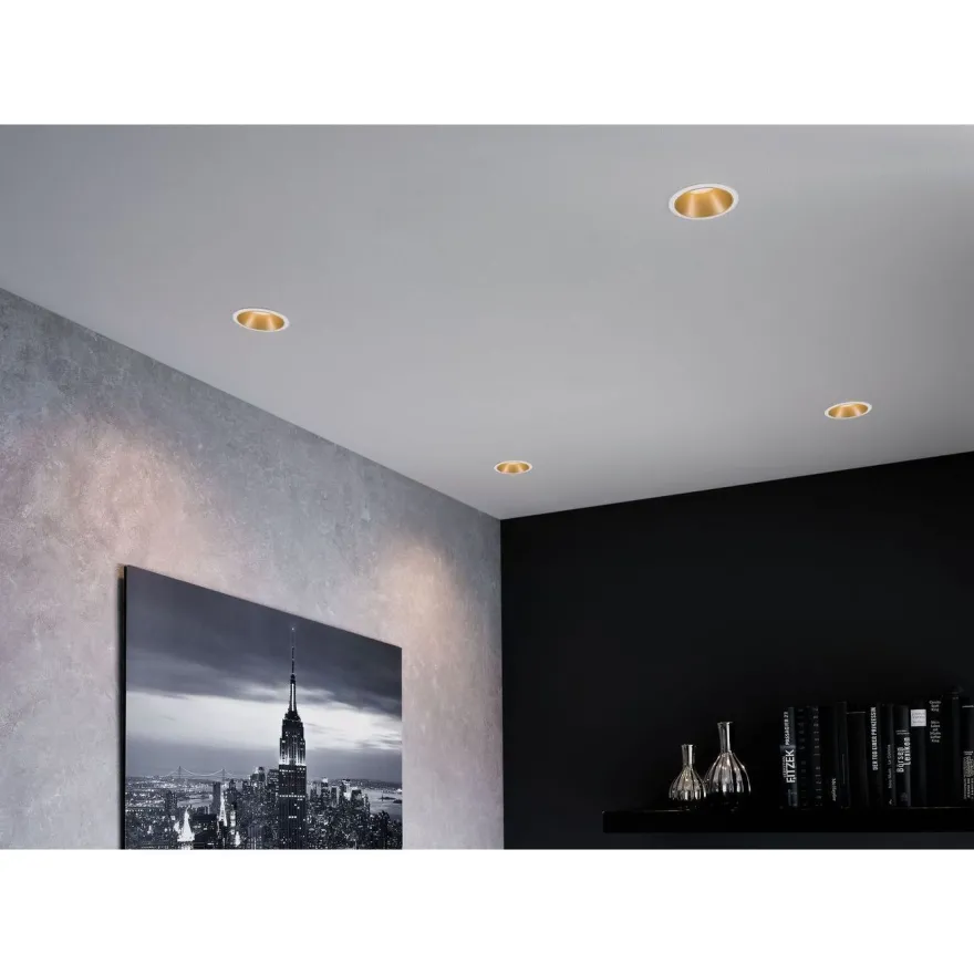 Upotettava LED-valaisin Paulmann Cole Coin, IP44, Ø88mm, 6W, 470lm, 2700K, himmennettävä, eri värejä