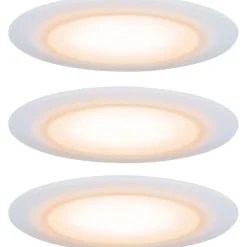 Upotettava LED-valaisin Paulmann Suon Premium, 3kpl, IP44, Ø90mm, 3x5W, 3x450lm, säädettävä värilämpötila, valkoinen