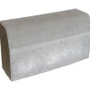 Upotettava reunakivi Rudus H4, kaarre R4500 kupera, 560x170x300mm, sileä, harmaa